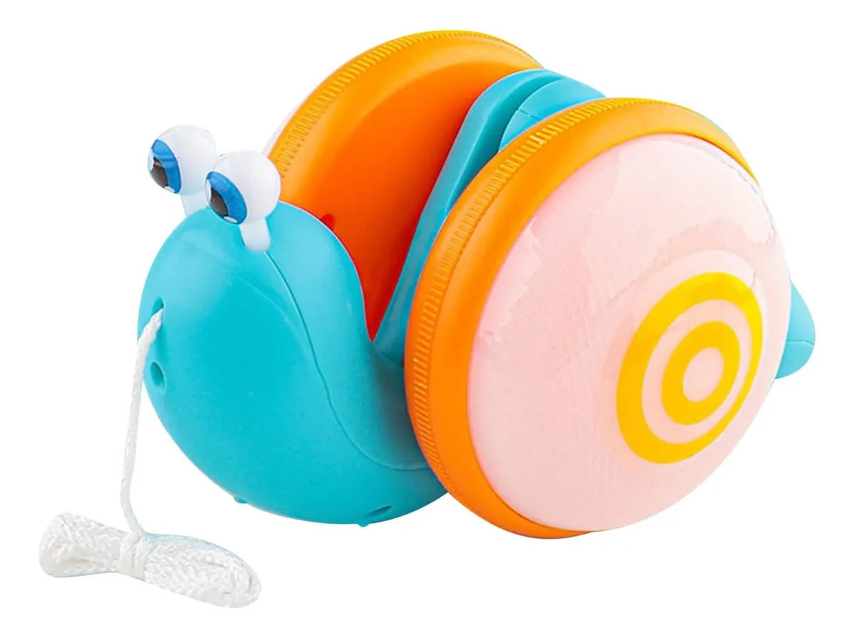 JUGUETE INTERACTIVO CARACOL CON LUCES LED