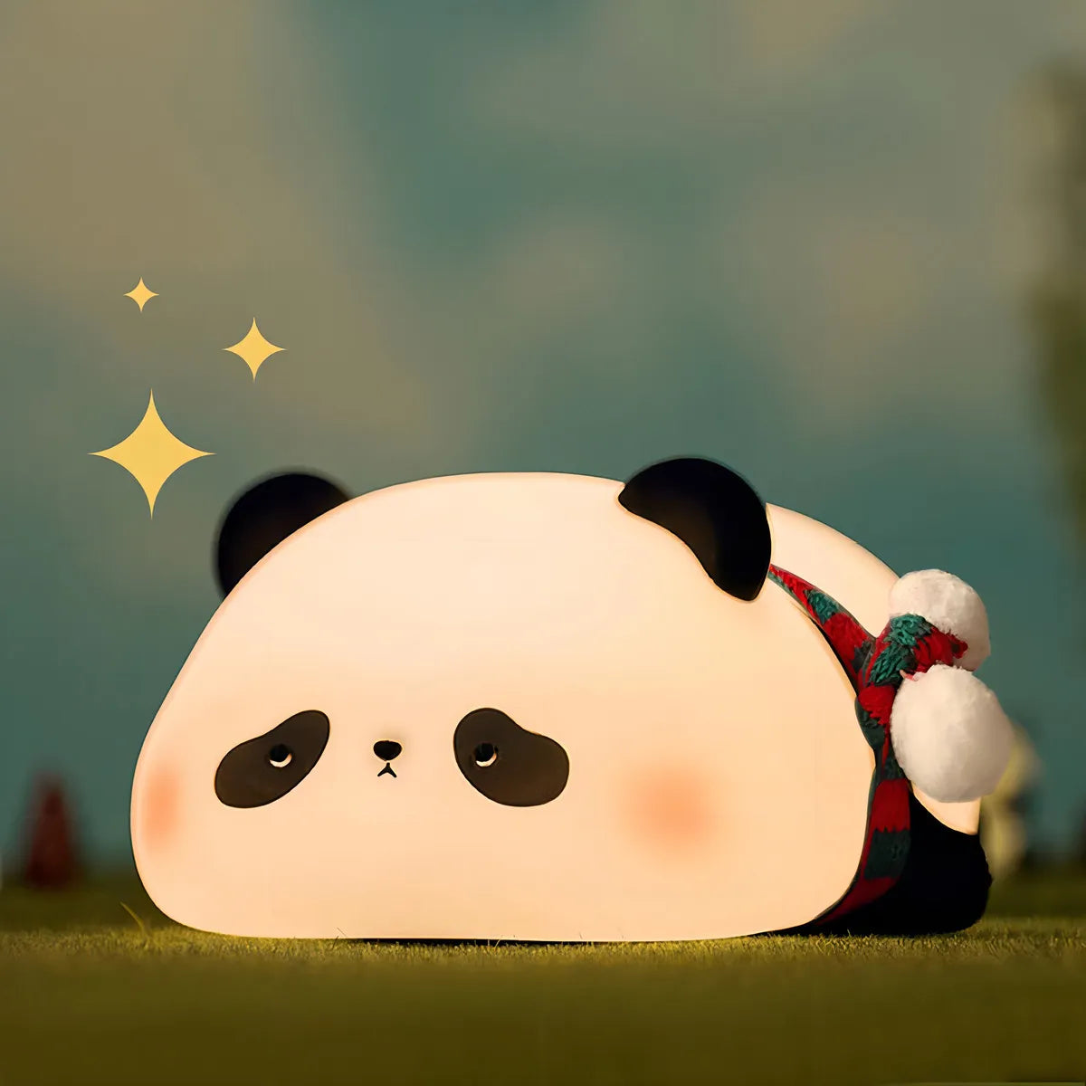 Lámpara Led Panda,luz De Noche Regulable 3 Niveles