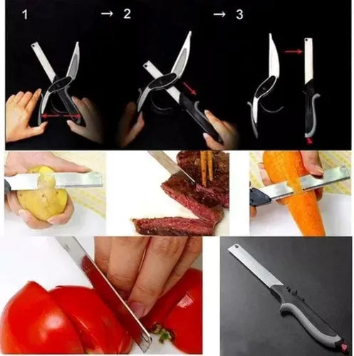 Tijeras de Cocina Multifuncional 😗☺️😚😙😋😛